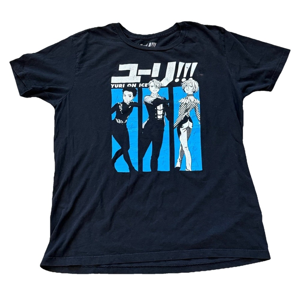 Yuri On Ice Anime Series Graphic Tee Shirt Japan Animation ~ Unisex Large